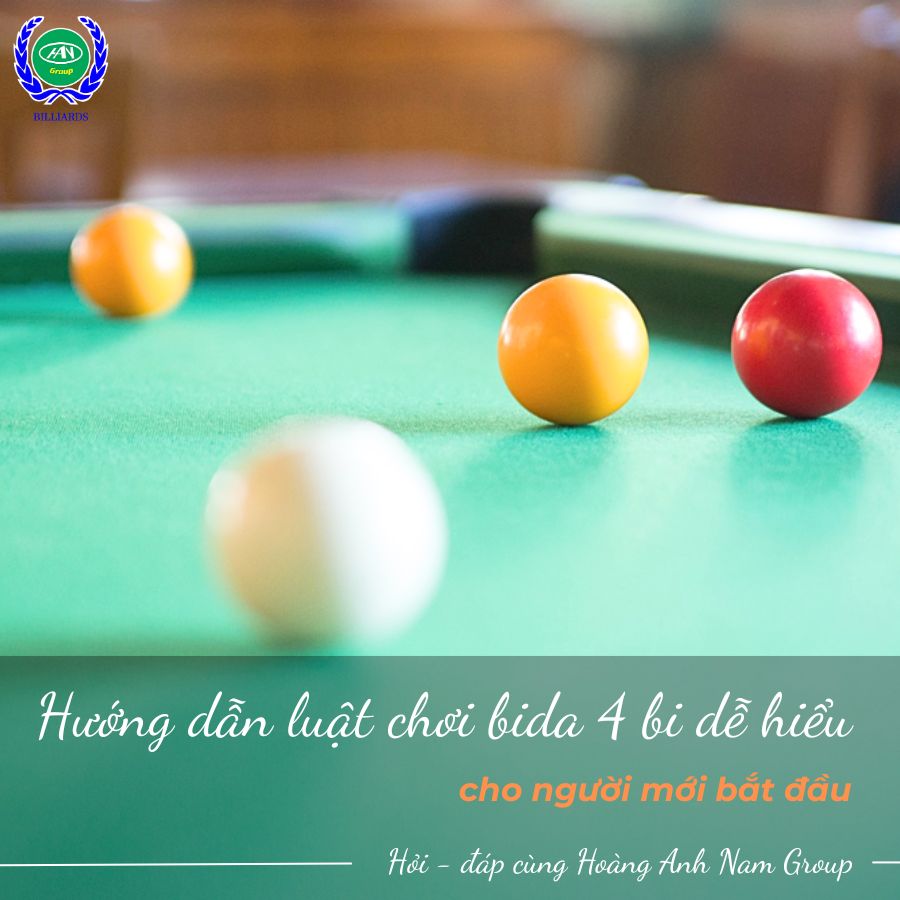 Luật chơi bida 4 bi