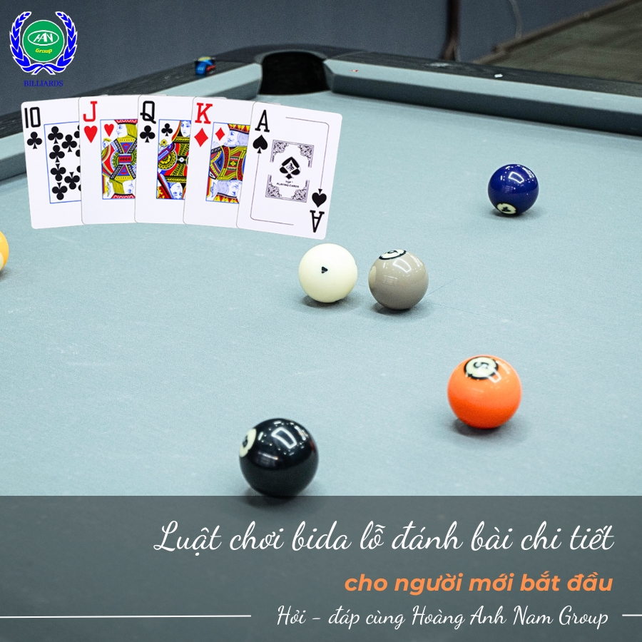 Luật chơi bida lỗ đánh bài