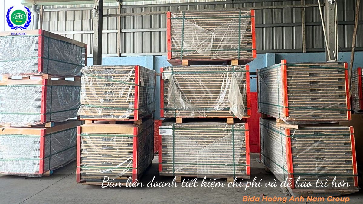 Bàn liên doanh tiết kiệm chi phí và dễ bảo trì hơn 