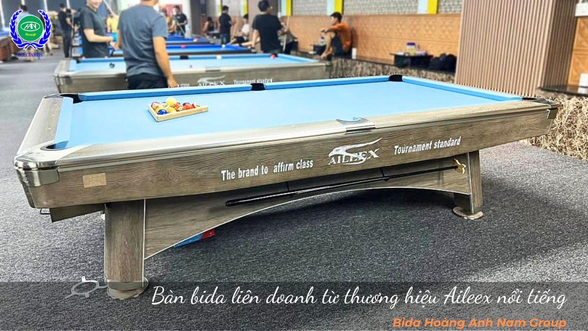 Bàn bida liên doanh từ thương hiệu Aileex nổi tiếng 