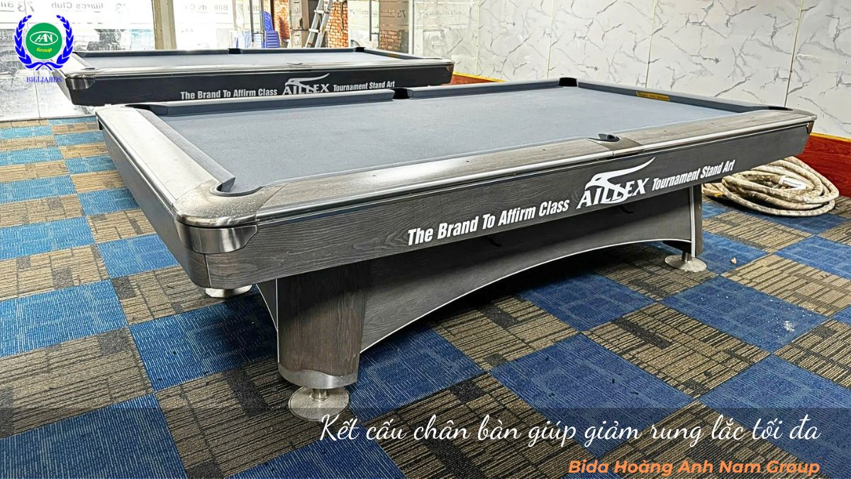 Kết cấu chân bàn giúp giảm rung lắc tối đa 