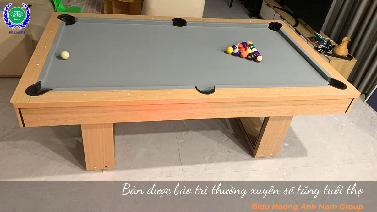 Bàn được bảo trì thường xuyên sẽ tăng tuổi thọ