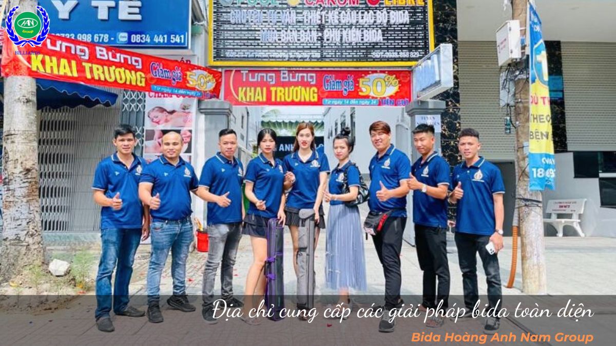 Địa chỉ cung cấp các giải pháp bida toàn diện