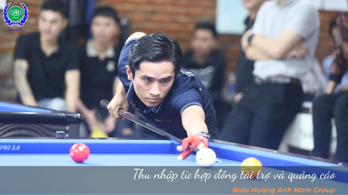 Thu nhập từ hợp đồng tài trợ và quảng cáo