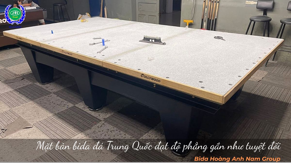 Mặt Đá Hoa Cương 30mm Chuẩn Pool - Bàn Bida Lỗ Hollywood GPH 6001 B | Bida Hoàng Anh Nam Group