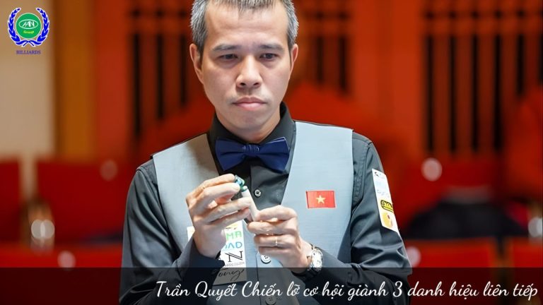 Lỡ cơ hội “ăn ba”, Trần Quyết Chiến nhìn dàn cơ thủ Việt liên tục nhận thưởng nóng