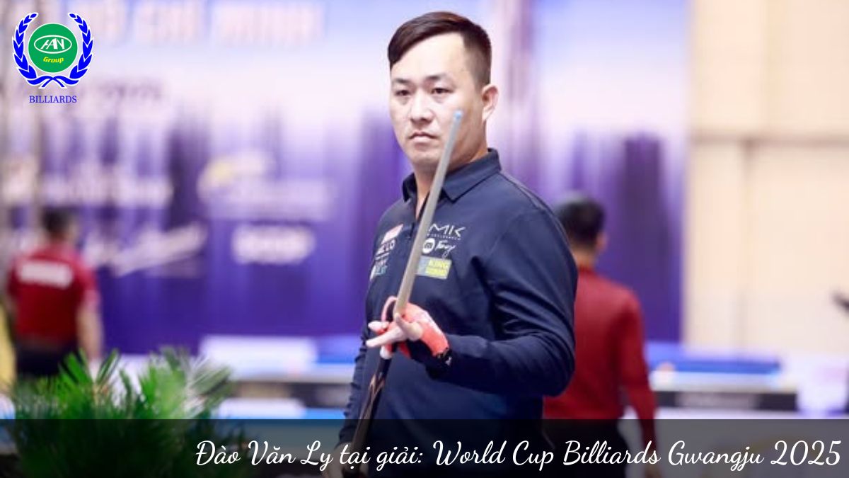 Đào Văn Ly tại giải: World Cup billiards Gwangju 2025