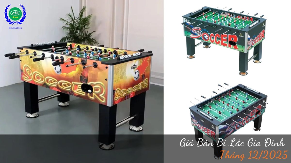 Giá Bàn Bi Lắc Gia Đình | Bida Hoàng Anh Nam Group