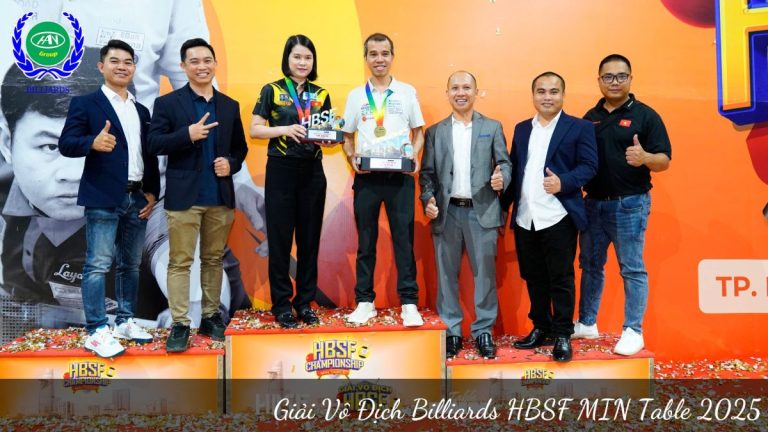 Trần Quyết Chiến vô địch HBSF MIN Table 2025 và giành luôn giải Best Game