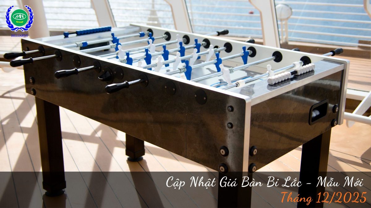 Cập Nhật Giá Bàn Bi Lắc Tháng 12/2025 | Bida Hoàng Anh Nam Group