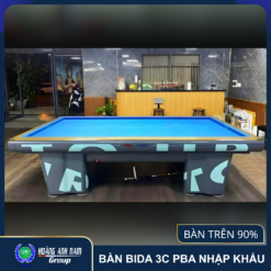 Bàn Bida 3C PBA Nhập Khẩu Màu Xám | Mới Trên 90% | BH 36 Tháng