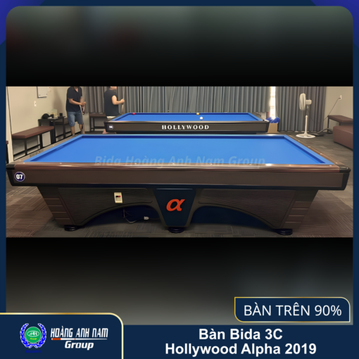 Bàn Bida 3C Hollywood Alpha 2019 Nhập - BÀN TRÊN 90%