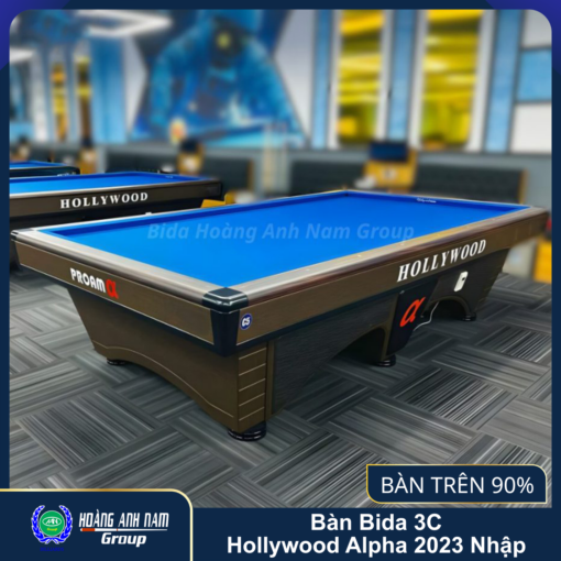 Bàn Bida 3C Hollywood Alpha 2023 Nhập - BÀN TRÊN 90%