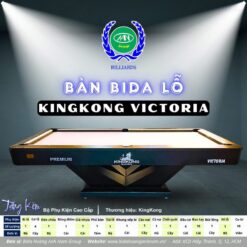 Alternative view of BÀN BIDA LỖ KINGKONG VICTORIA CHÍNH HÃNG