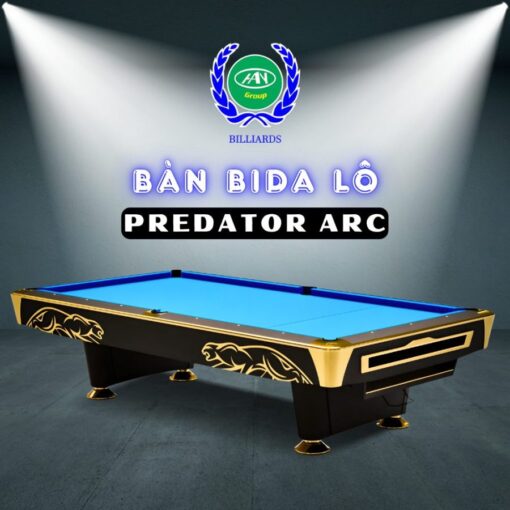 Bàn bida lỗ predator arc