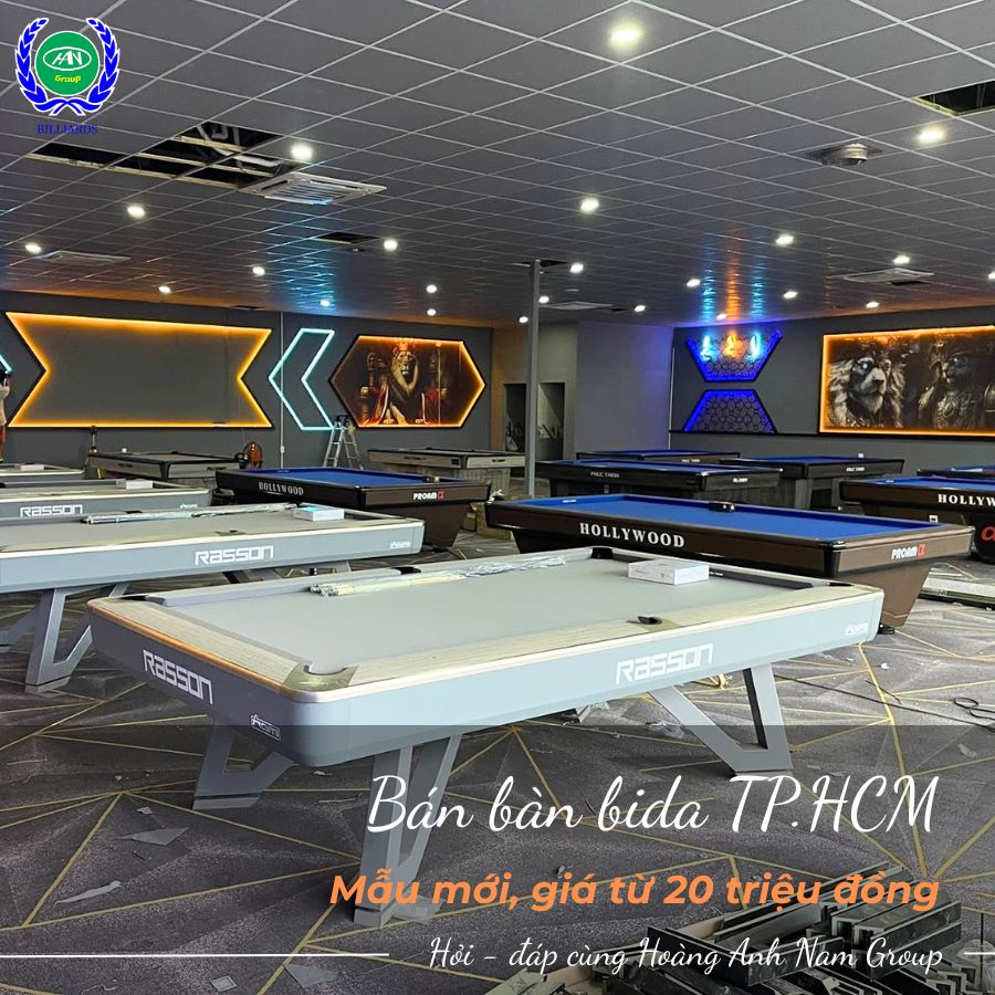 Bán bàn bida TP.HCM