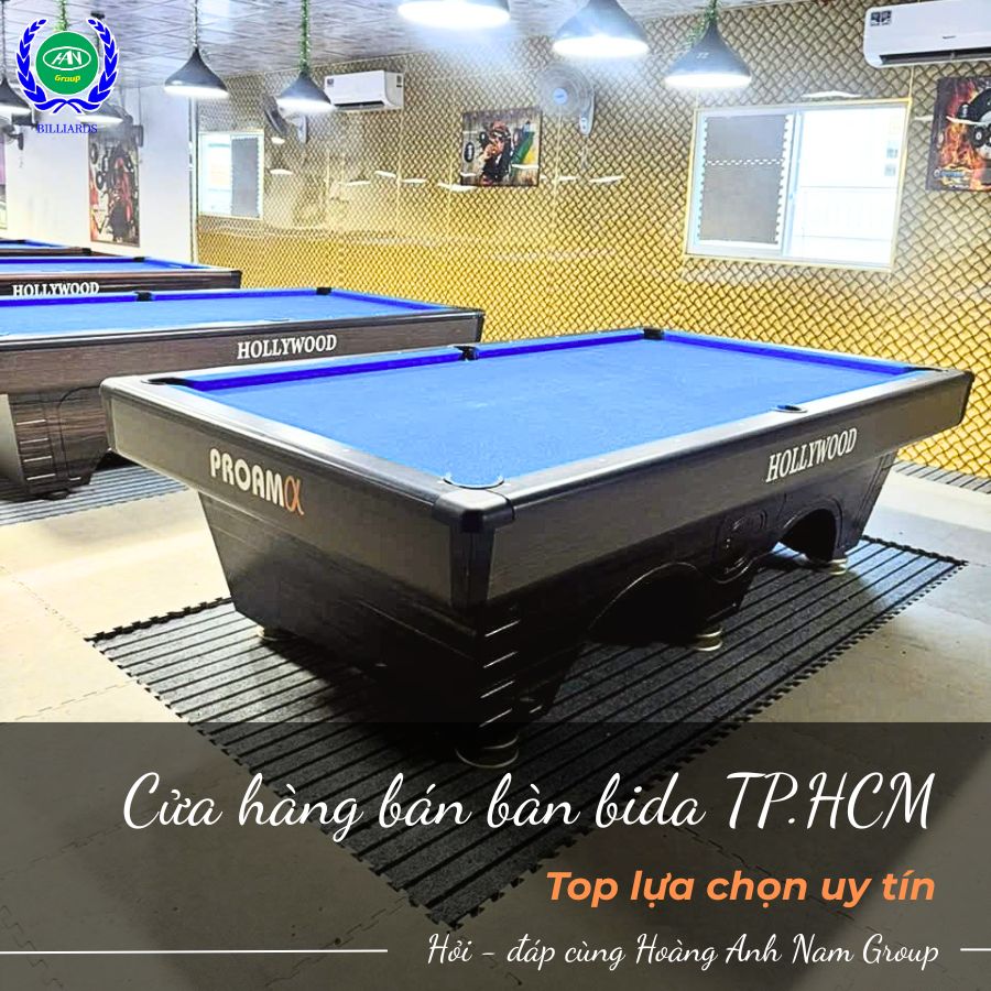 Cửa hàng bán bàn bida TP.HCM