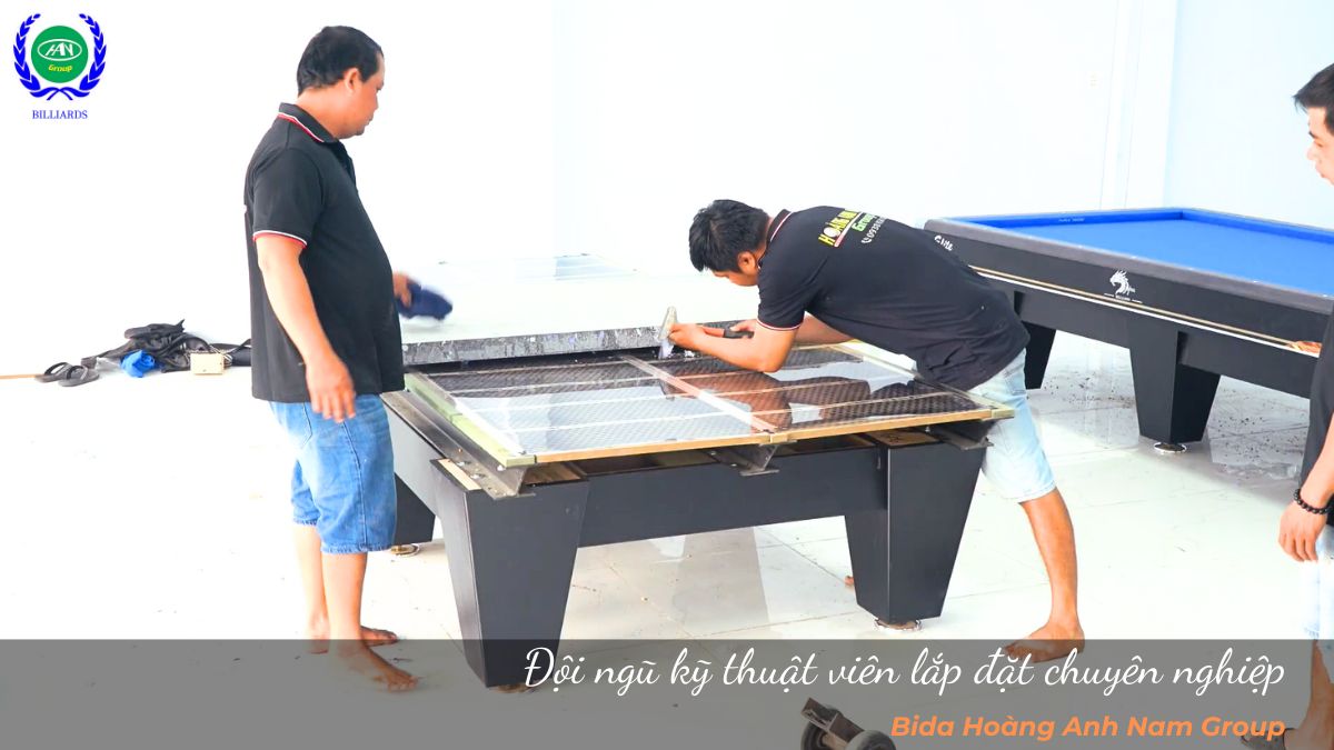 Đội ngũ kỹ thuật viên lắp đặt chuyên nghiệp