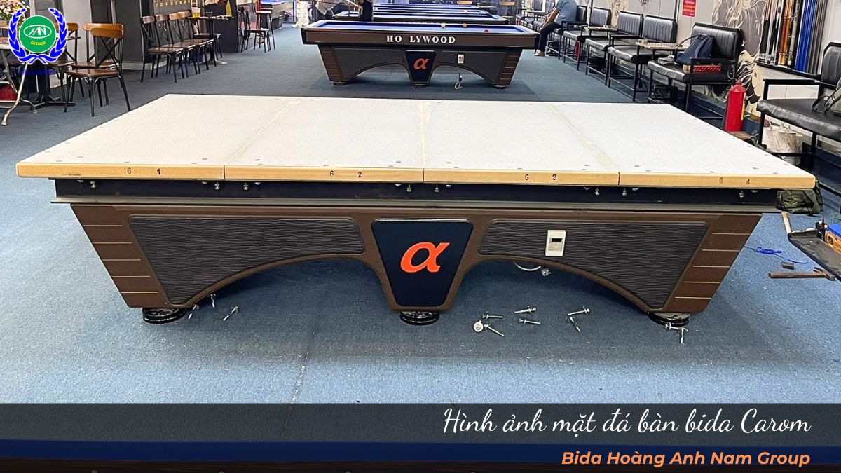 Hình ảnh mặt đá bàn bida Carom