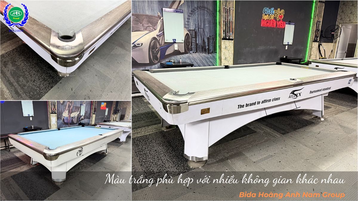 Màu trắng phù hợp với nhiều không gian khác nhau