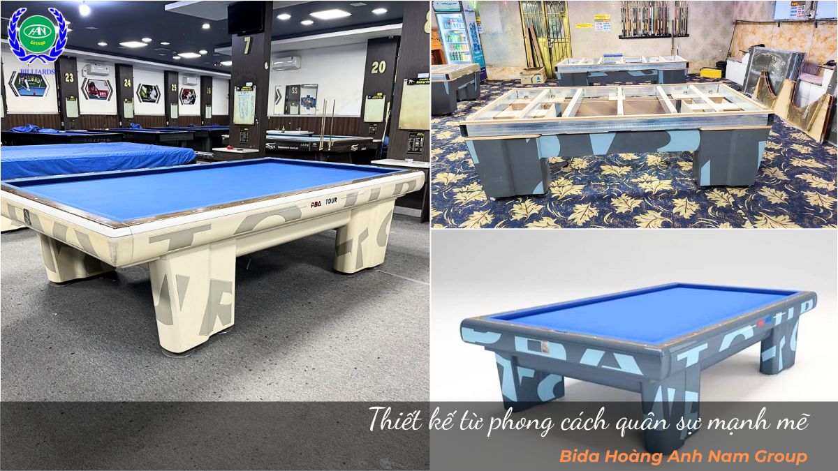 Thiết kế từ phong cách quân sự mạnh mẽ