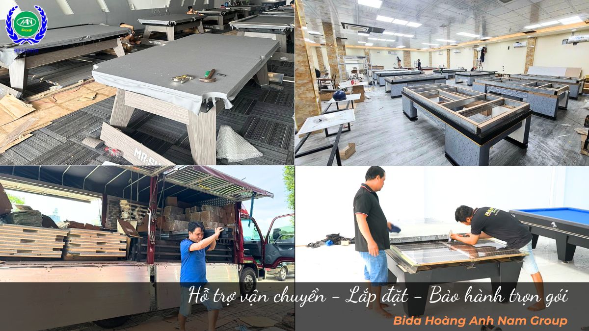 Hỗ trợ vận chuyển - Lắp đặt - Bảo hành trọn gói