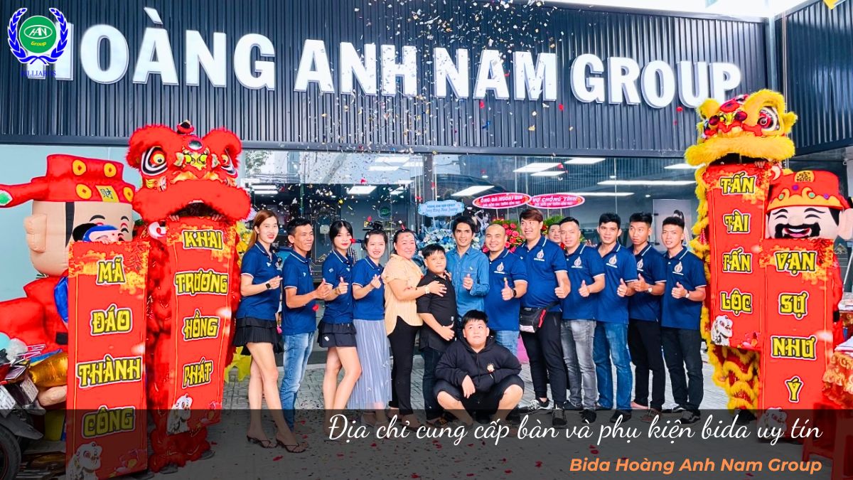 Địa chỉ cung cấp bàn và phụ kiện bida uy tín
