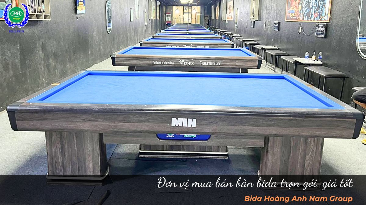 Đơn vị mua bán bàn bida trọn gói, giá tốt