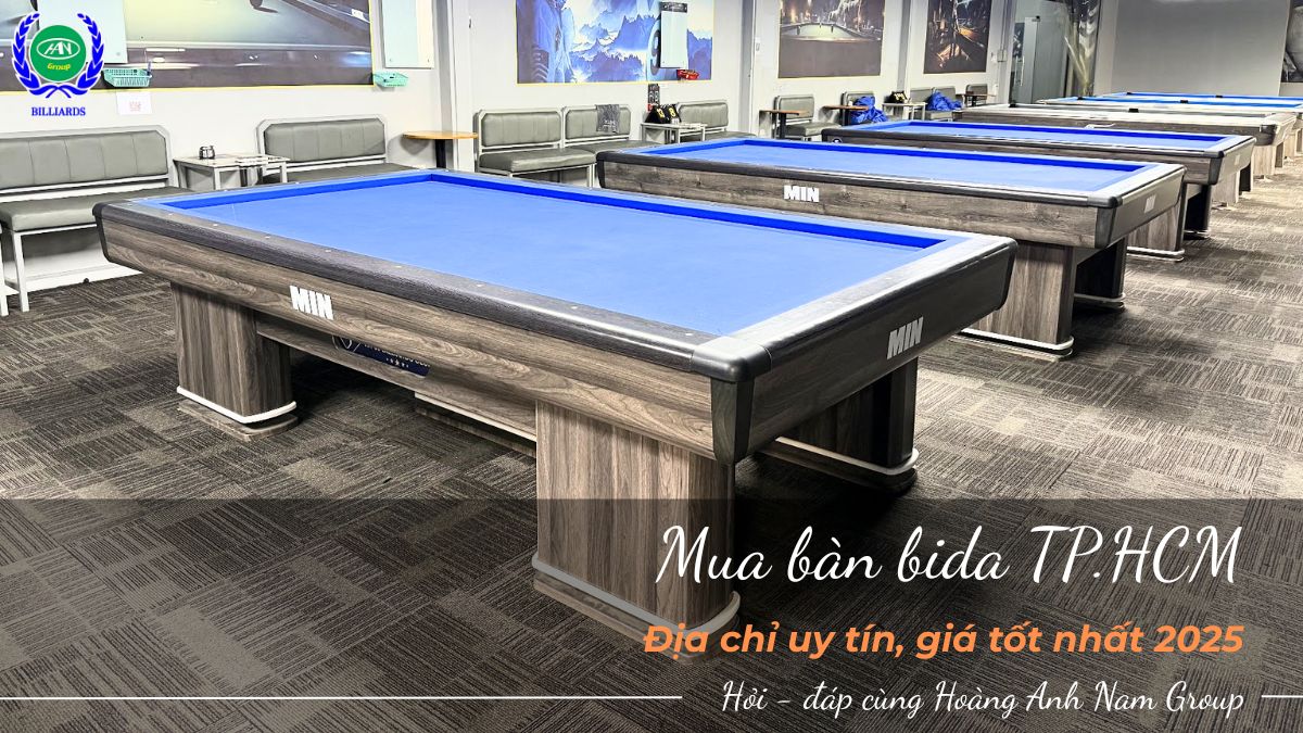 Mua bàn bida TP.HCM