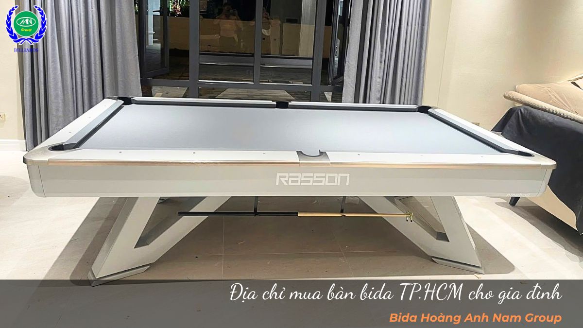 Địa chỉ mua bàn bida TP.HCM cho gia đình