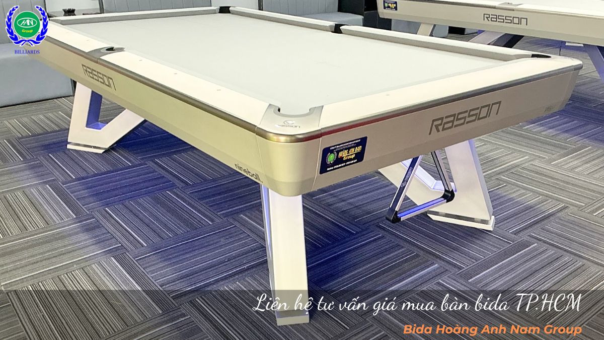 Liên hệ tư vấn giá mua bàn bida TP.HCM
