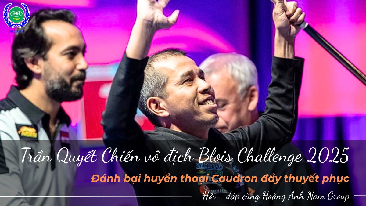 Trần Quyết Chiến vô địch Blois Challenge 2025