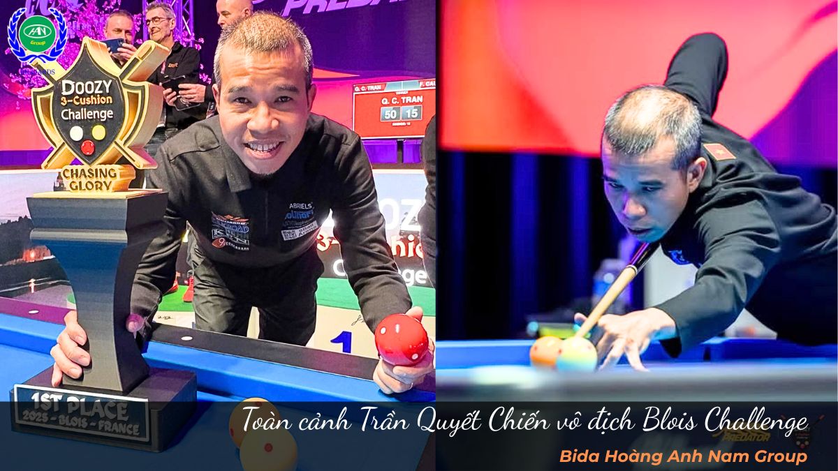 Toàn cảnh Trần Quyết Chiến vô địch Blois Challenge