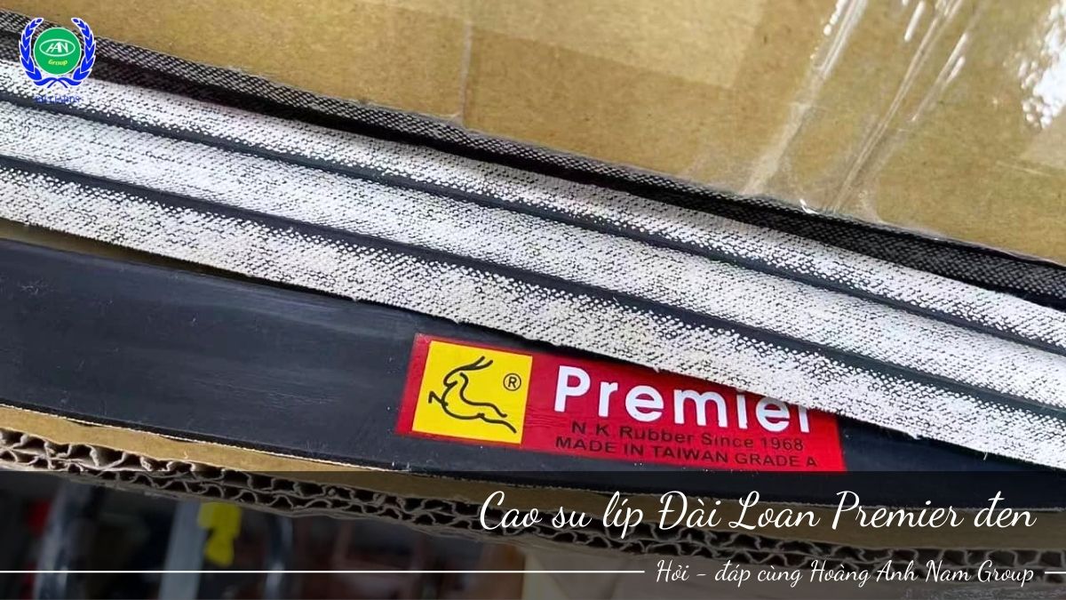 Cao su líp Đài Loan Premier Đen | Hoàng Anh Nam Group