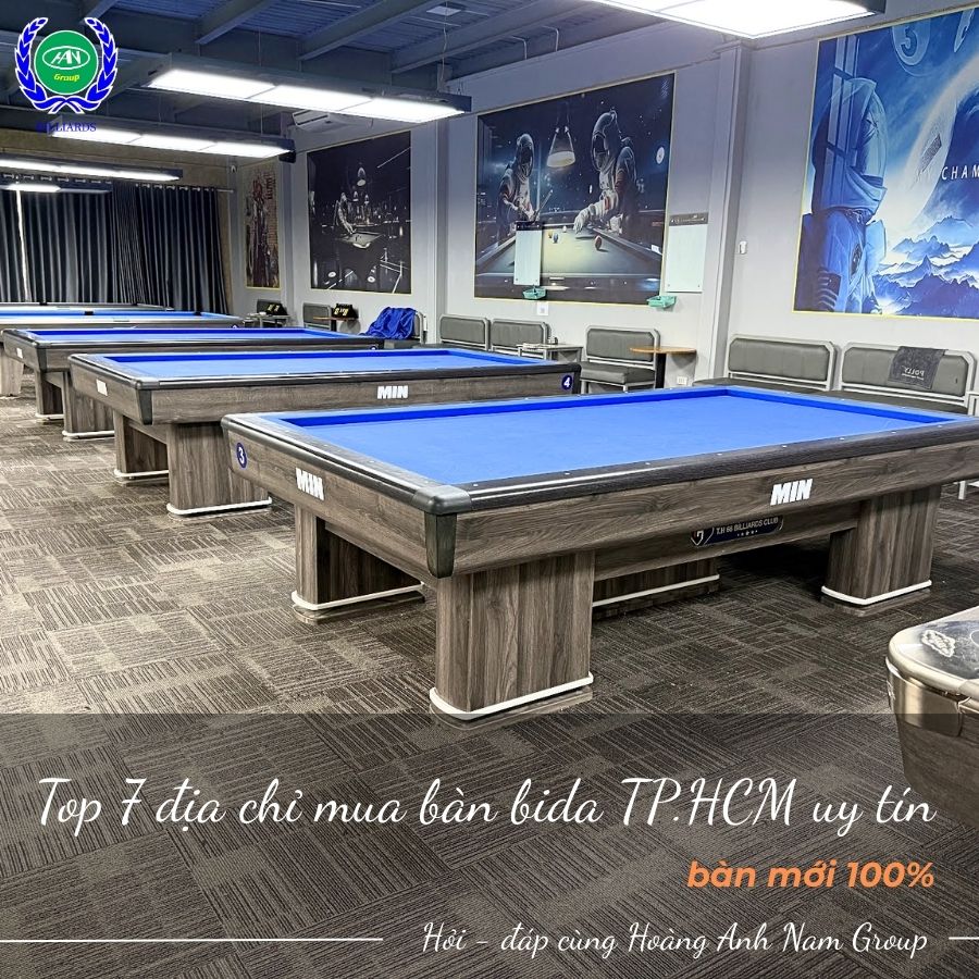 Mua bàn bida TP.HCM