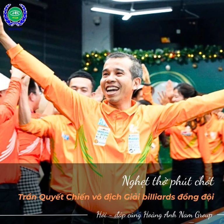 Nghẹt thở phút chót, Trần Quyết Chiến vô địch Giải billiards đồng đội