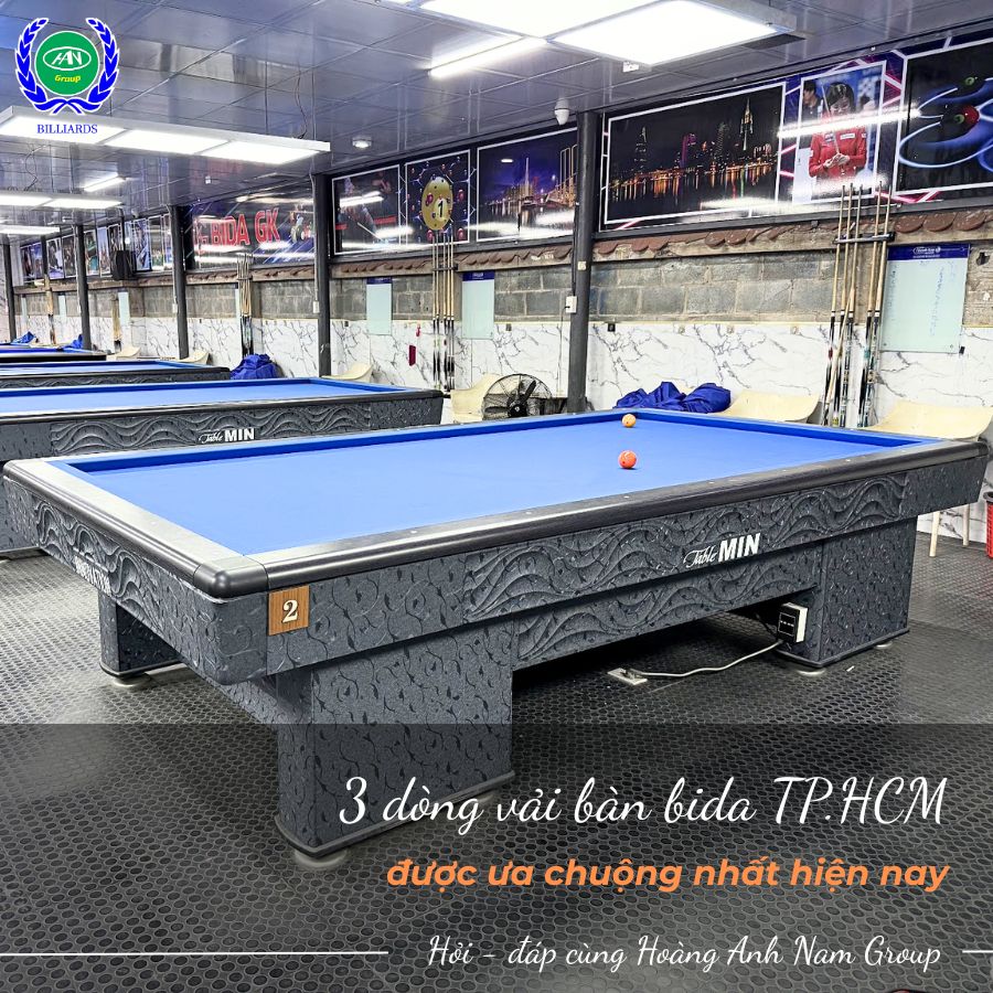 Vải bàn bida TP.HCM
