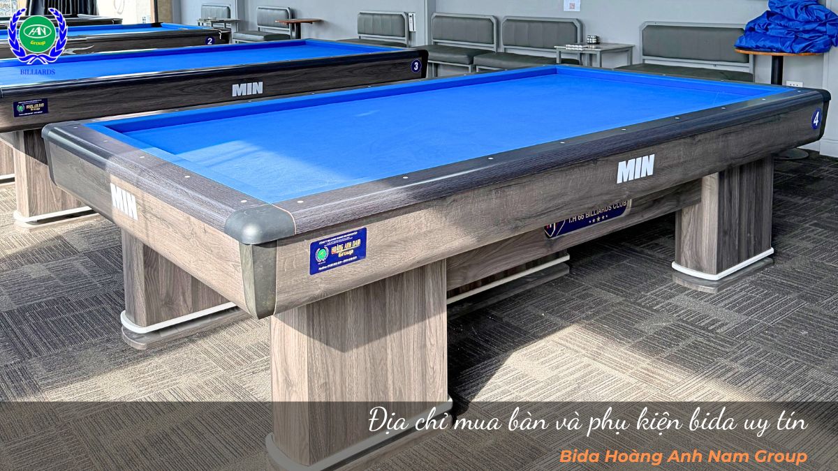 Địa chỉ mua bàn và phụ kiện bida uy tín