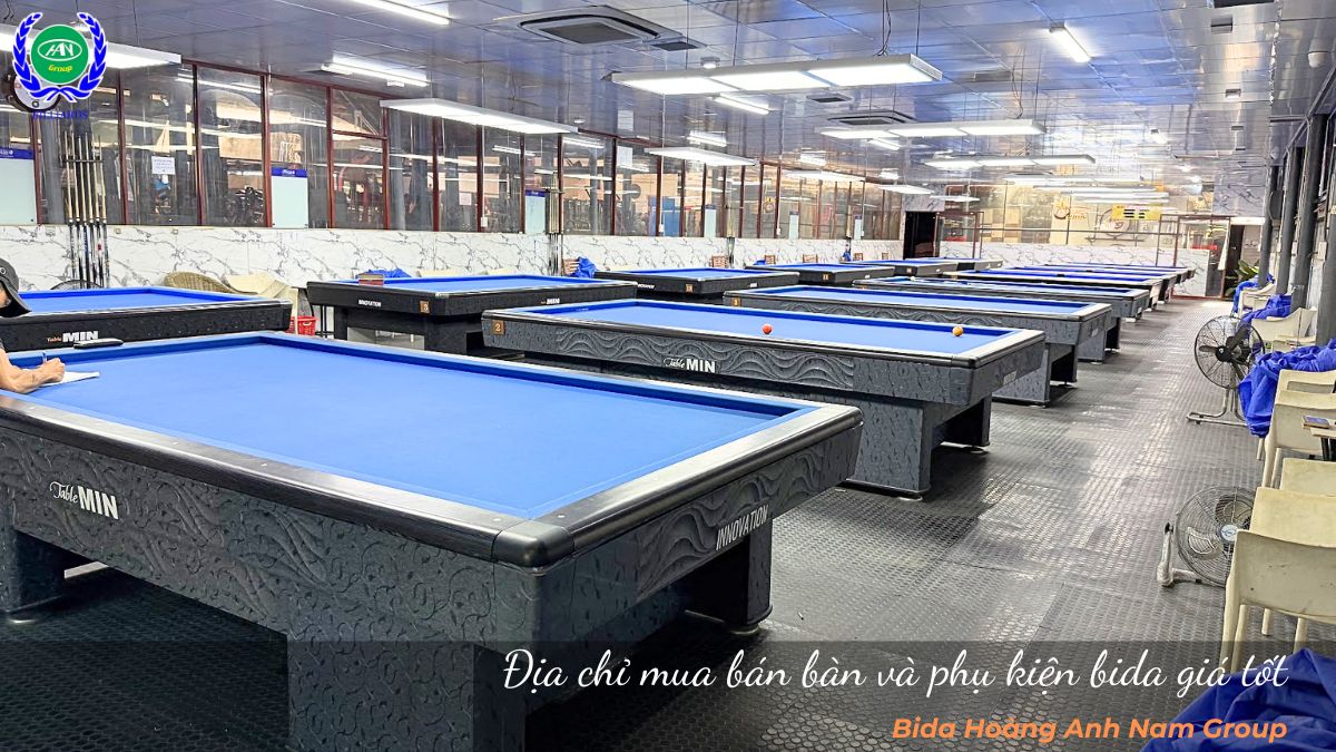Địa chỉ mua bán bàn và phụ kiện bida giá tốt