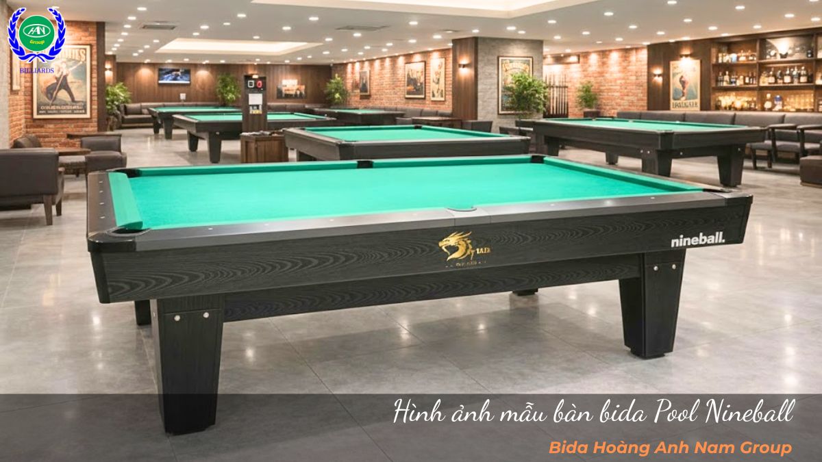 Hình ảnh mẫu bàn bida Pool Nineball
