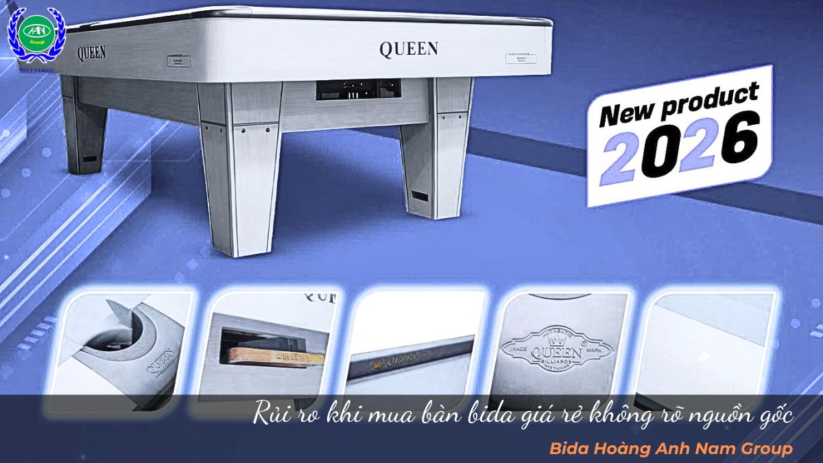 Rủi ro khi mua bàn bida giá rẻ không rõ nguồn gốc