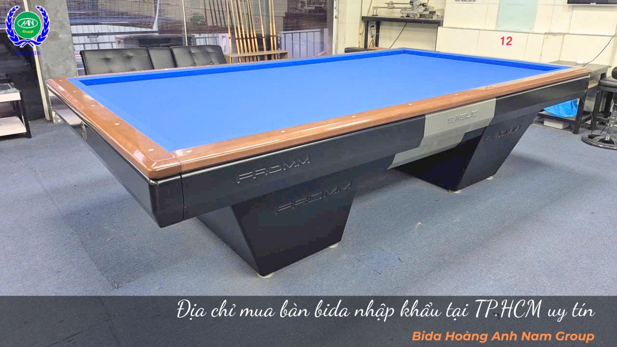 Địa chỉ mua bàn bida nhập khẩu tại TP.HCM uy tín