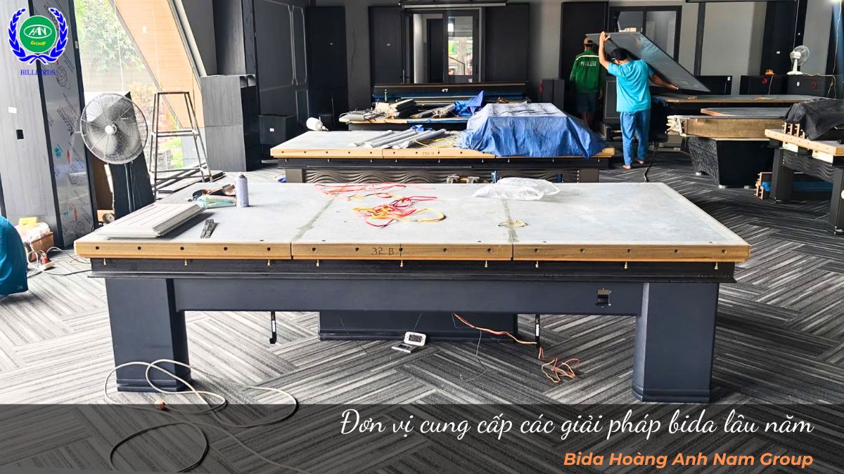 Đơn vị cung cấp các giải pháp bida lâu năm