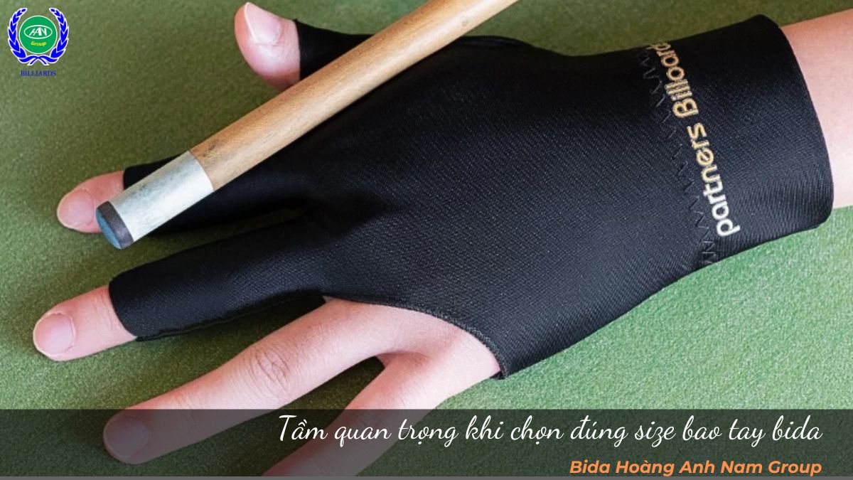 Tầm quan trọng khi chọn đúng size bao tay bida