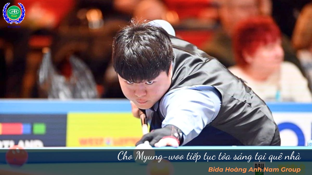 Cho Myung-woo tiếp tục tỏa sáng tại quê nhà