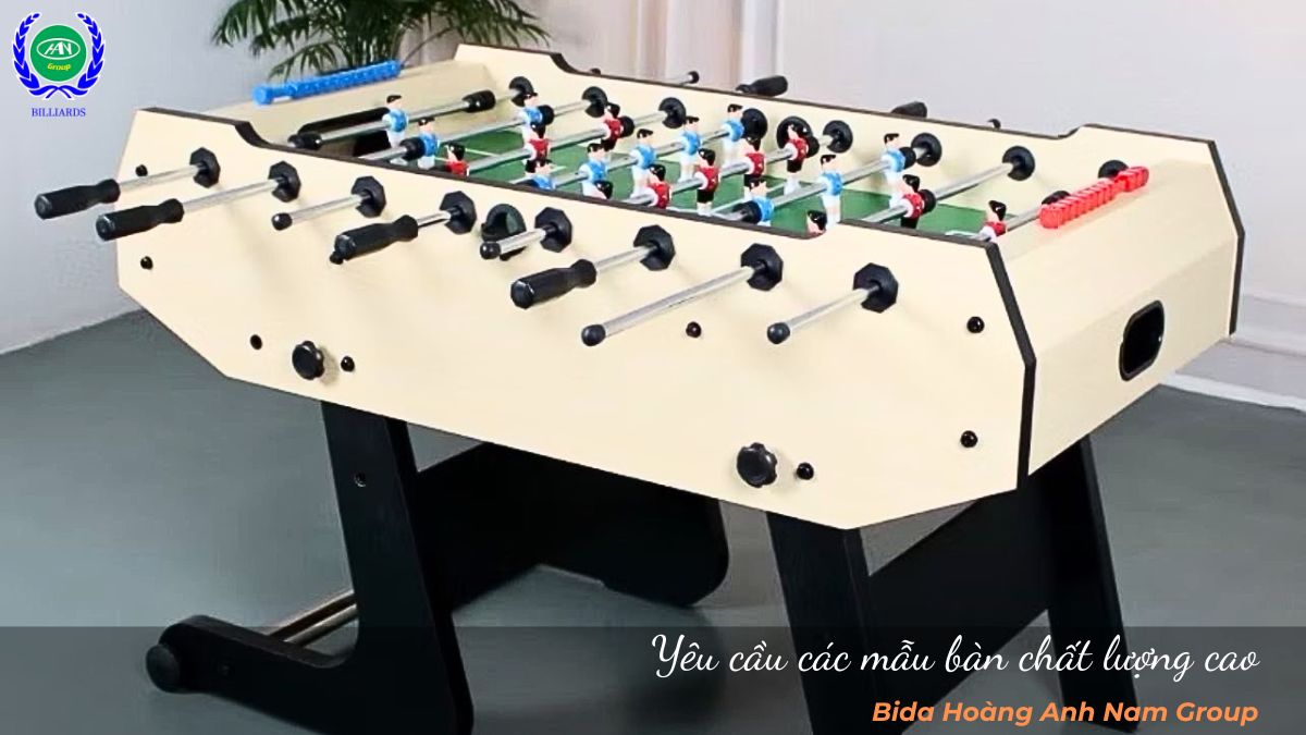 Yêu cầu các mẫu bàn chất lượng cao