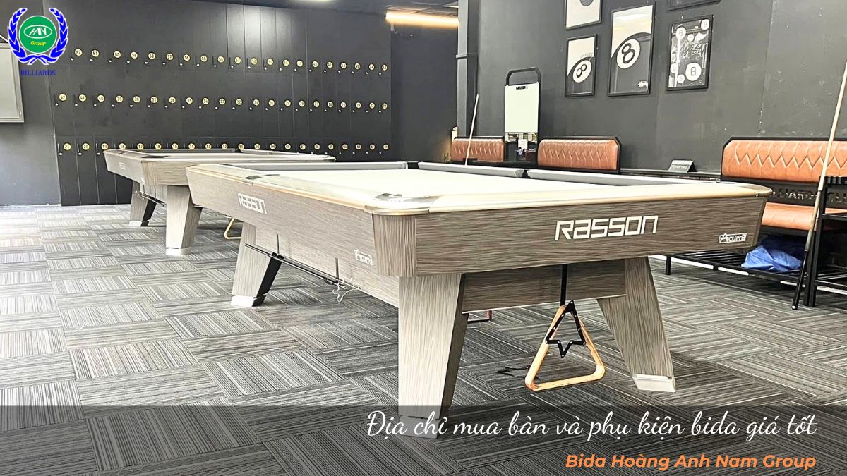 Địa chỉ mua bàn và phụ kiện bida giá tốt
