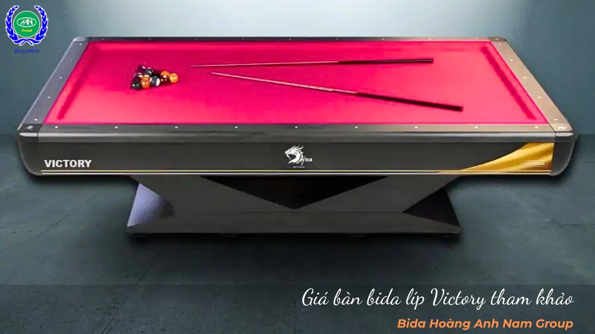 Giá bàn bida líp Victory tham khảo