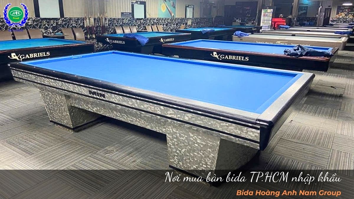 Nơi mua bàn bida TP.HCM nhập khẩu