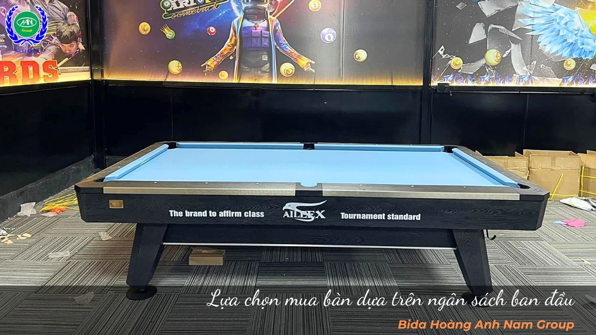 Lựa chọn mua bàn dựa trên ngân sách ban đầu